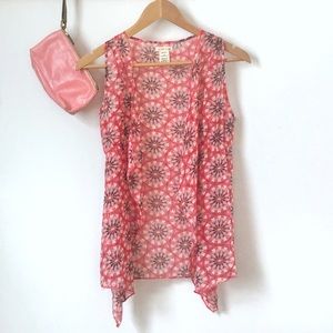 One Step Ahead Chiffon Top